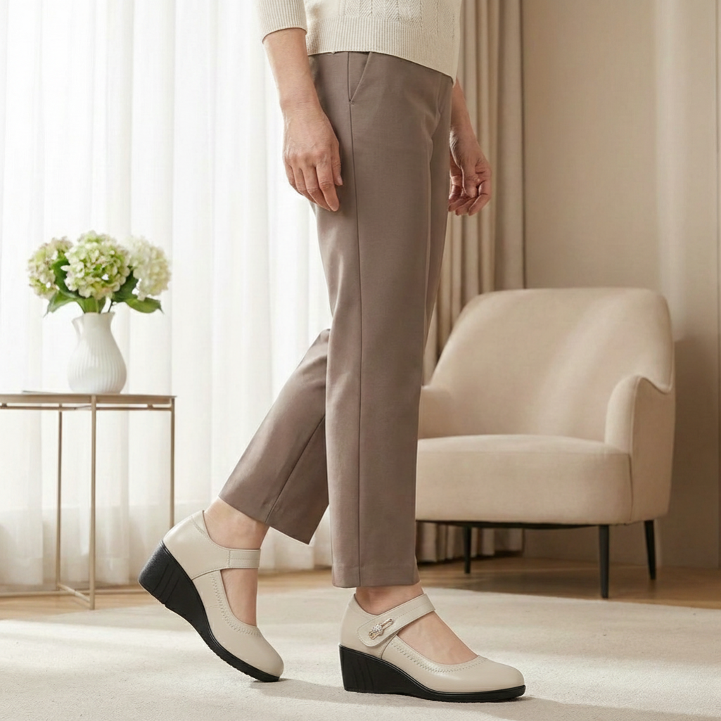 LYDIA - ELEGANT MID-HEEL COMFORT SHOES