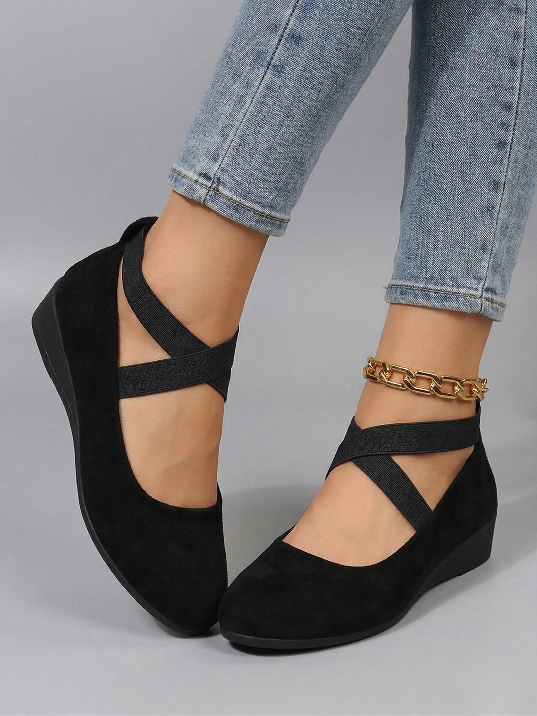 Avora - Closed Wedge Comfort Shoes