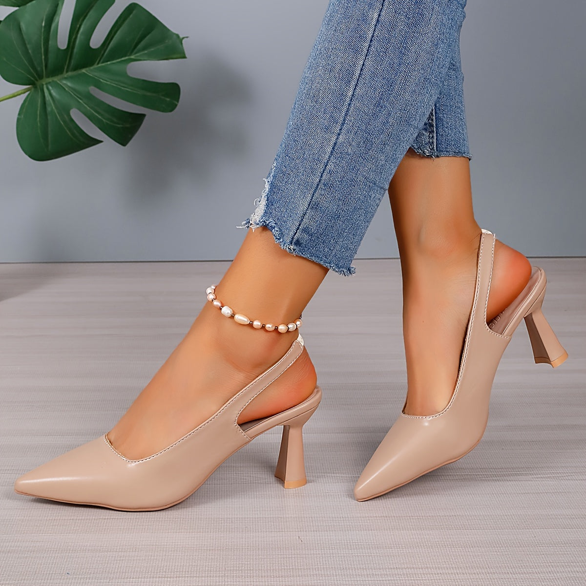 Sophia | Elegant Slingback Heels