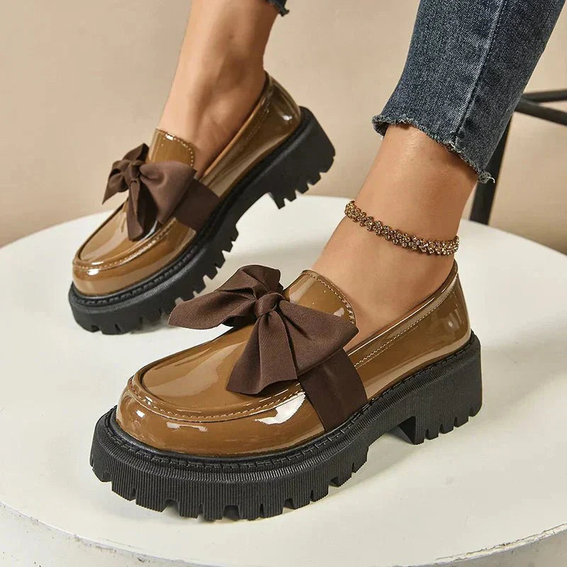 Veloria™ - Water-Resistant Platform Moccasins