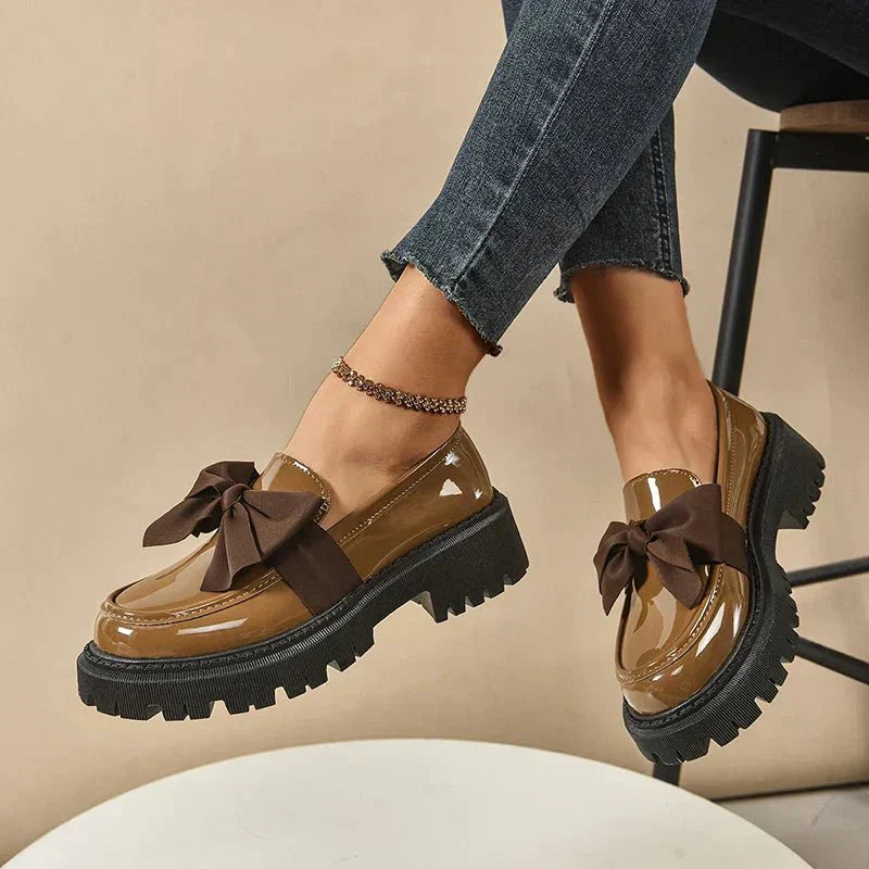Veloria™ - Water-Resistant Platform Moccasins