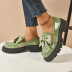 Veloria™ - Water-Resistant Platform Moccasins